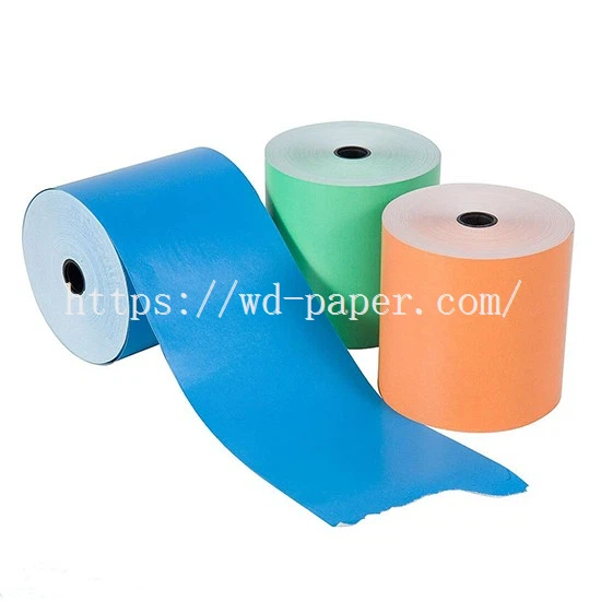 colored receipt paper