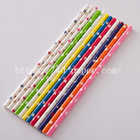 personalised paper straws