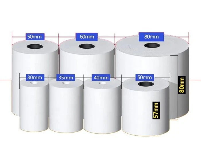 different size of custom receipt paper different size of custom receipt paper