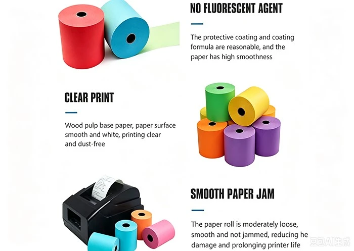 the characteristics of customized colored thermal paper the characteristics of customized colored thermal paper