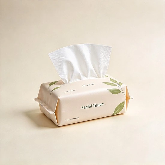 facial tissue recyclable facial tissue recyclable