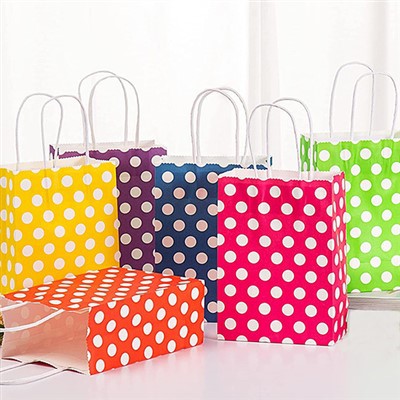 Printed Kraft Paper Shopping Bags