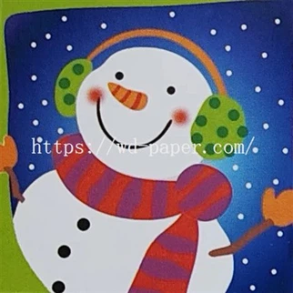 Snowman Christmas Napkins