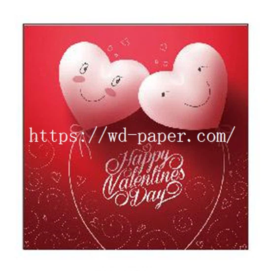 3-valentine napkins paper